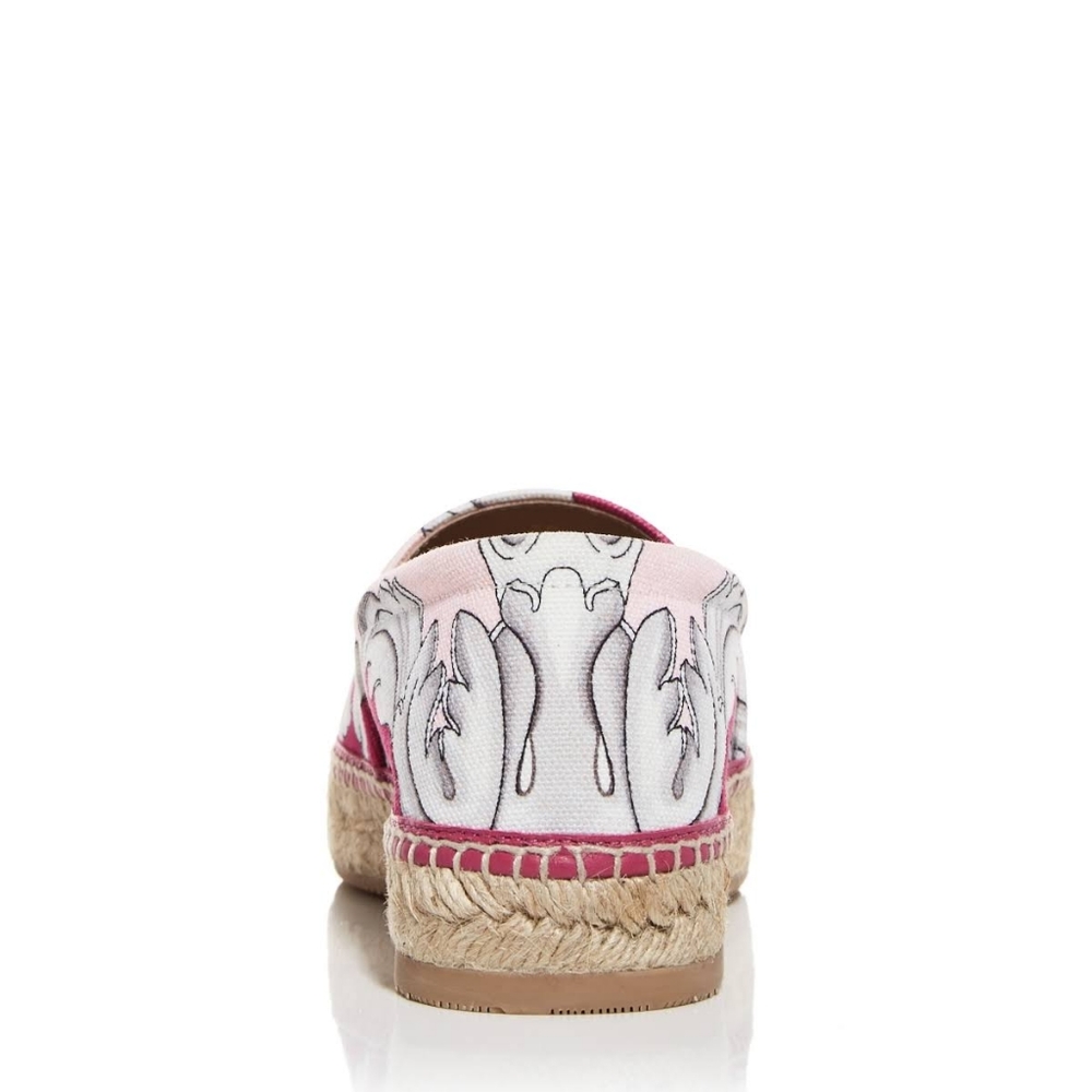 Versace shoes Baroque Printed Slip-On Espadrilles - Stunning size 38 - Picture 4 of 10